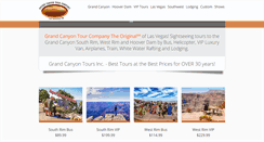 Desktop Screenshot of grandcanyontours.com