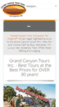 Mobile Screenshot of grandcanyontours.com